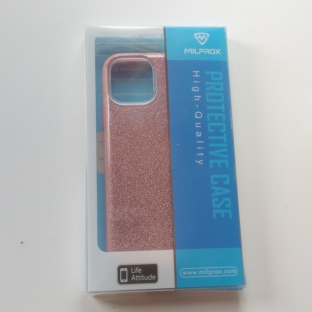 5/$20 - iPhone 11 PRO Pink Glitter Phone Case NIB